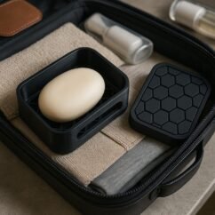 Saboneteira com Tampa 3D – Praticidade e Estilo para Seu Banheiro!