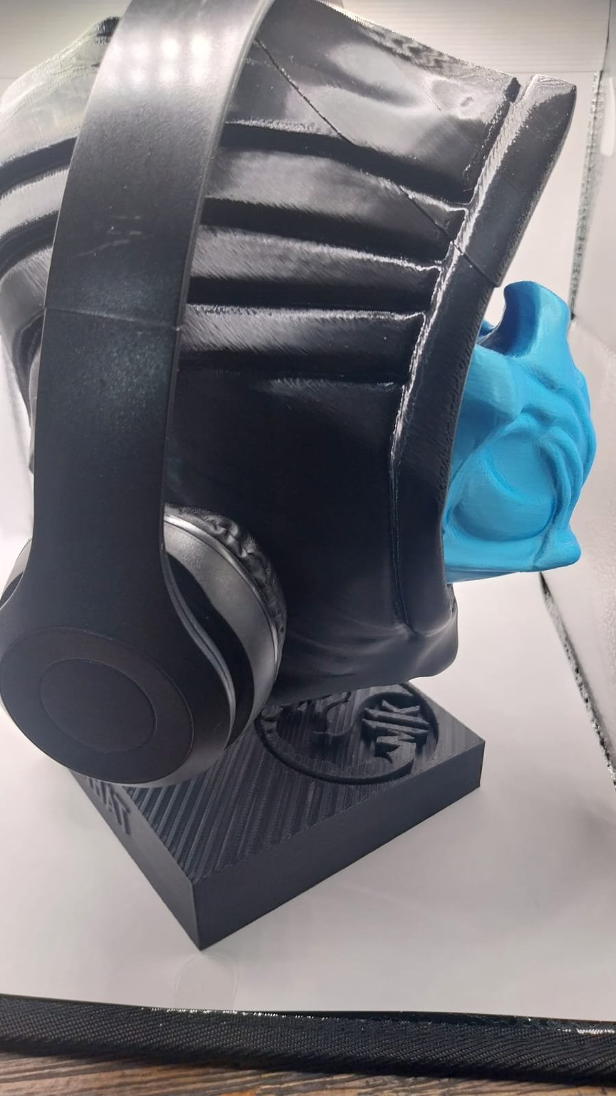 Suporte Para Headset Fone De Ouvido Gamer sub zero Mortal Kombat - Imagem 3
