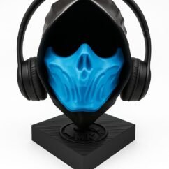 Suporte Para Headset Fone De Ouvido Gamer sub zero Mortal Kombat